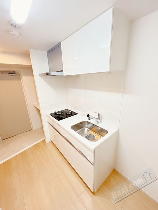 メルベージュ岸のキッチン