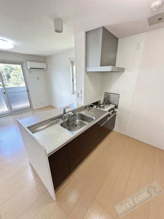 松籟軒 A棟のキッチン