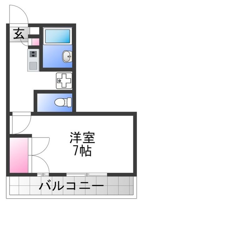 ハイツファニーの間取り