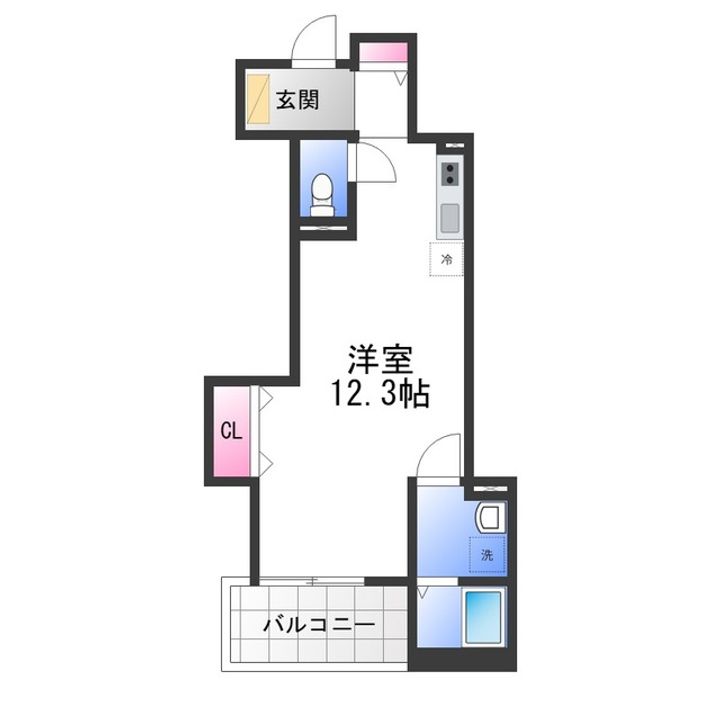 F+style西取石4号館の間取り