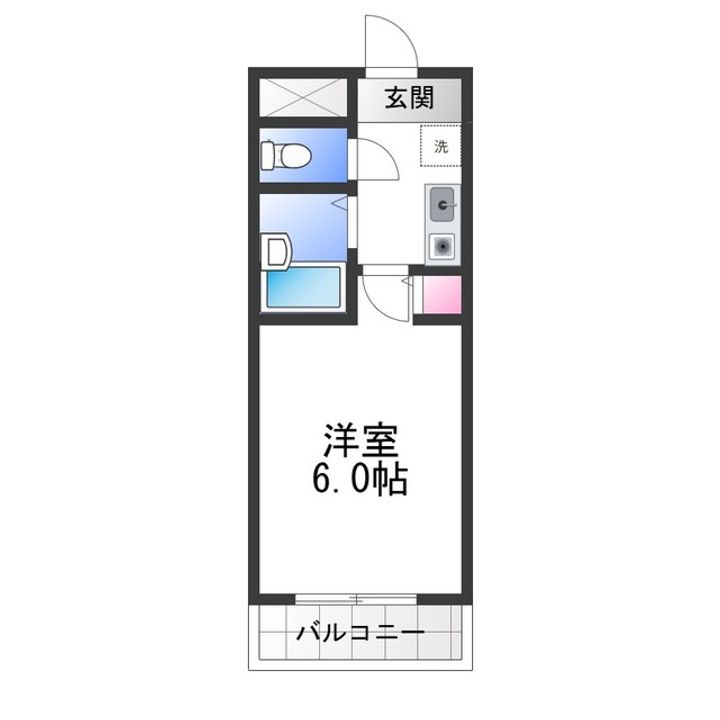 プレアール和泉府中の間取り