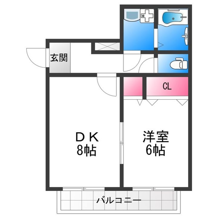 バスキアの間取り