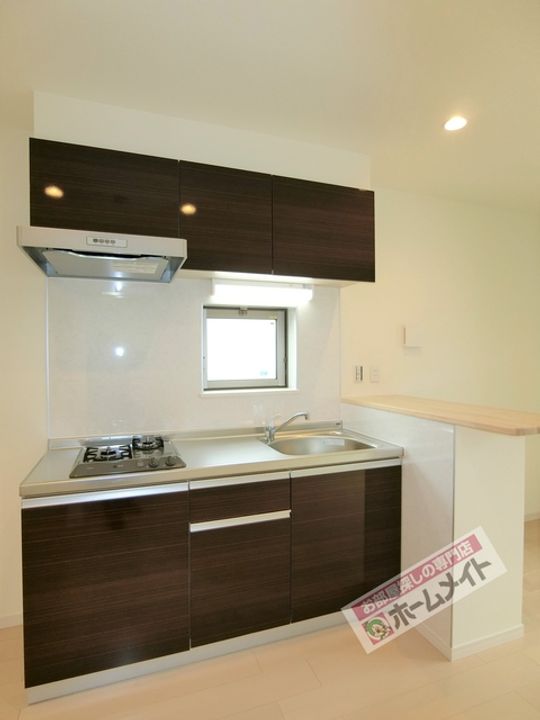 ル・デセール堺201のキッチン