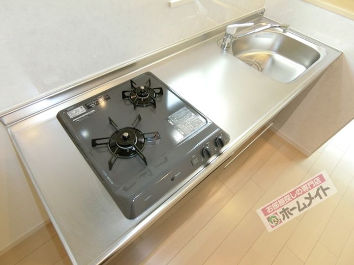 ル・デセール堺201のキッチン