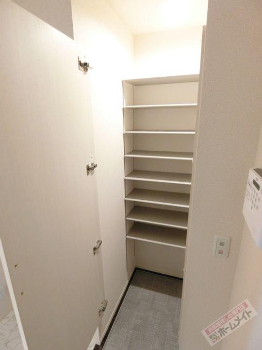 ルナピエーナ B棟205の玄関