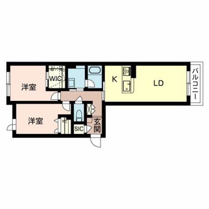 リラフォート パインの間取り