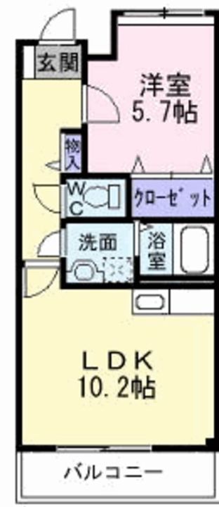 サンフィールドの間取り