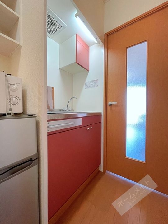 レオパレステイルザウエストのキッチン