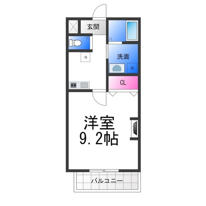 ジーイートワの間取り