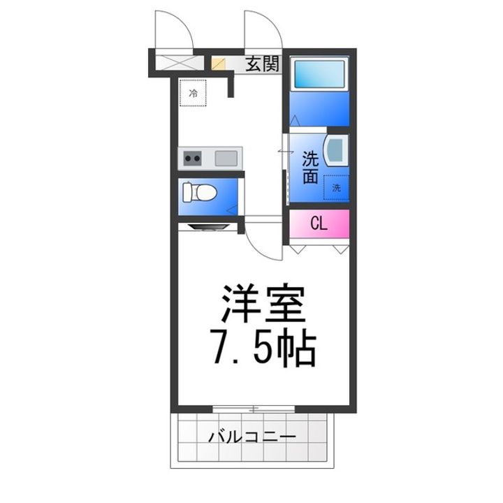 ジーイーキャトフの間取り