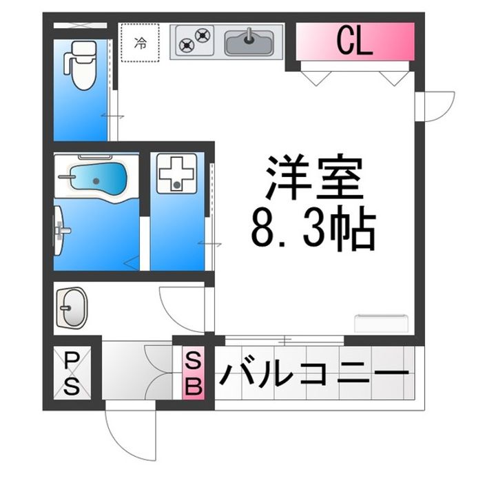 リレックス北清水の間取り