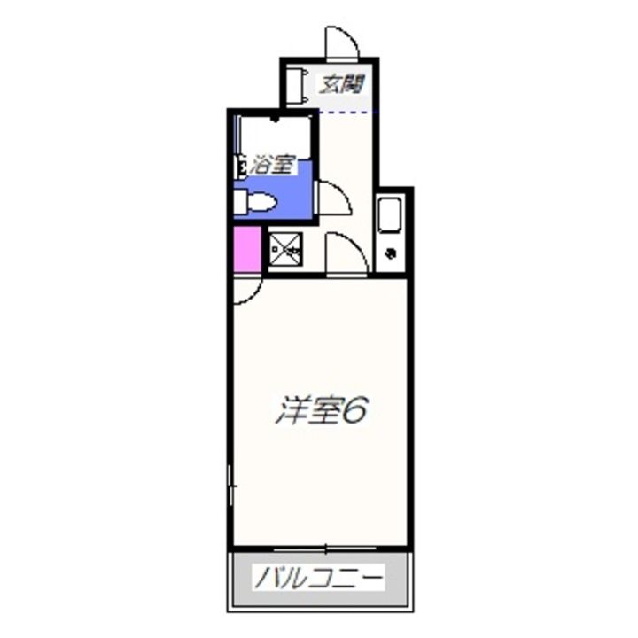 シティハイツ寺地町東402の間取り