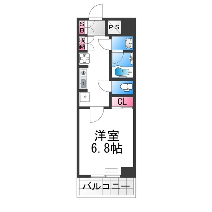 サザンクレスト堺東の間取り