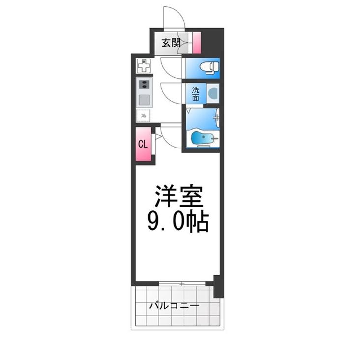 ArtizA堺東の間取り