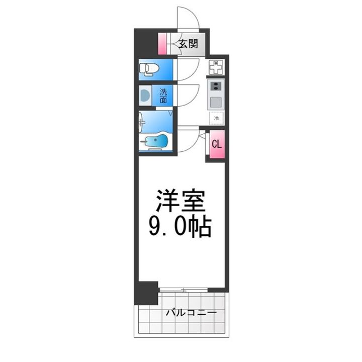 ArtizA堺東の間取り