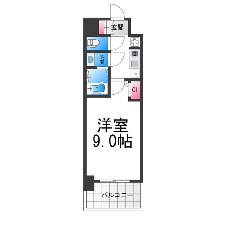 ArtizA堺東の間取り