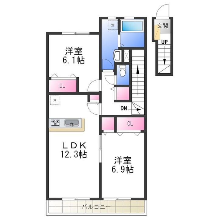 ファミリアの間取り