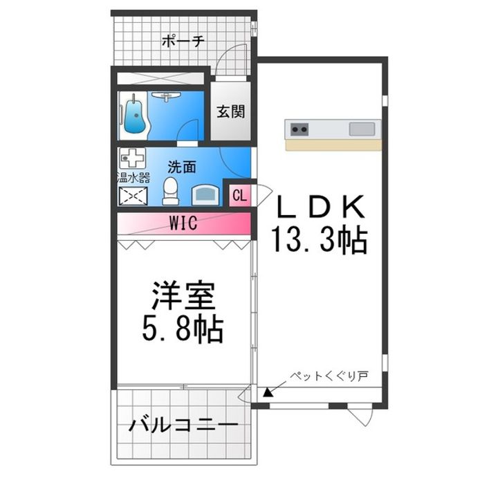 ラ・サンテの間取り