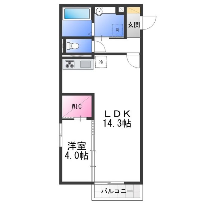 Maison de Hillsの間取り