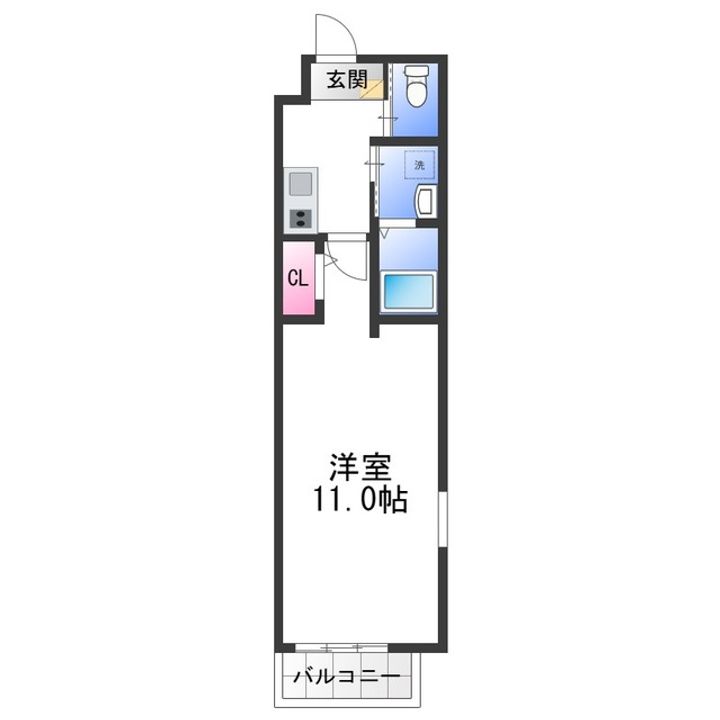 エヌエムスワサントドゥーズノースの間取り