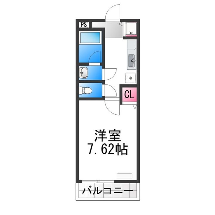 クレシェンテ老松211の間取り