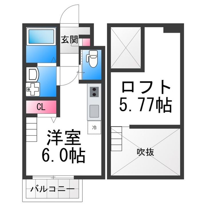 ヒルズ東雲A棟の間取り