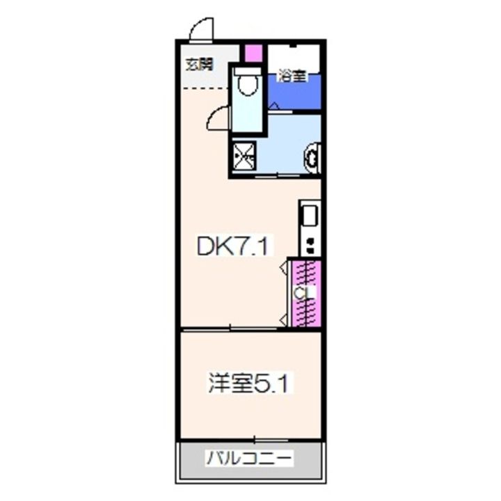 フジパレス堺初芝の間取り