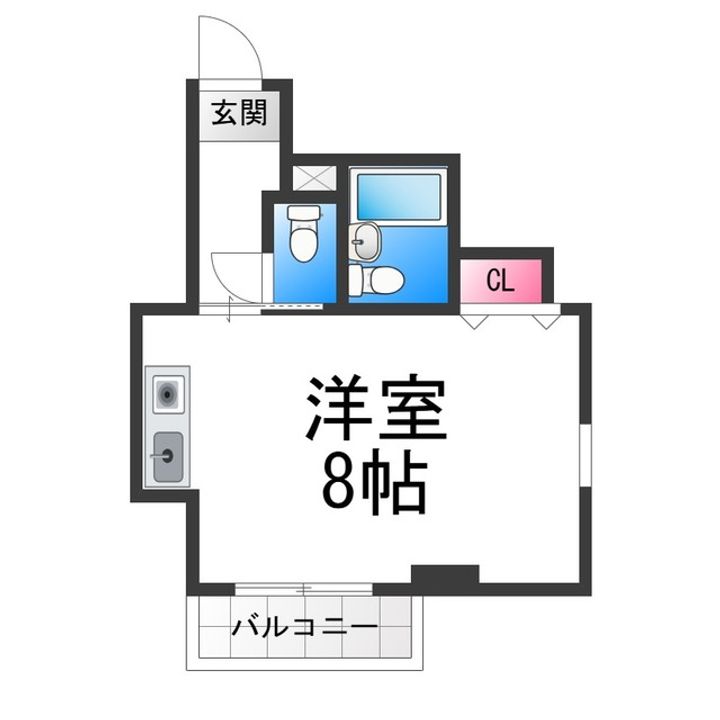 ロイヤルオーク中百舌鳥の間取り
