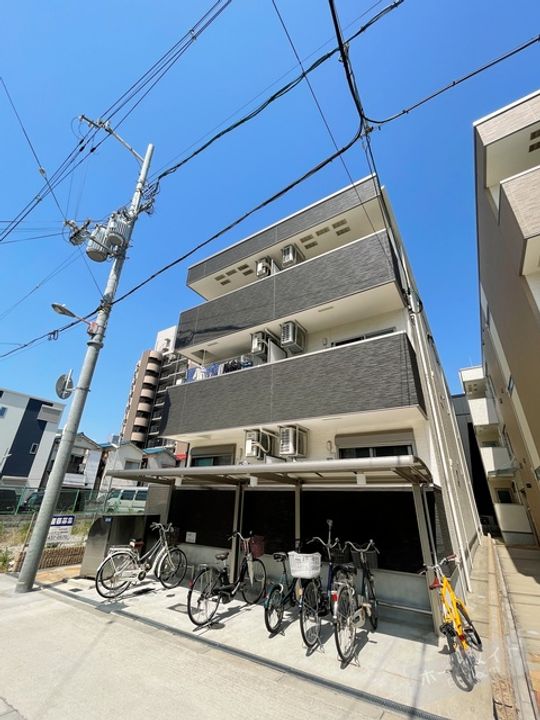 フジパレス湯里Ⅰ番館の外観