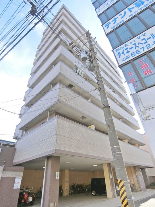 Mプラザ住吉公園弐番館の外観