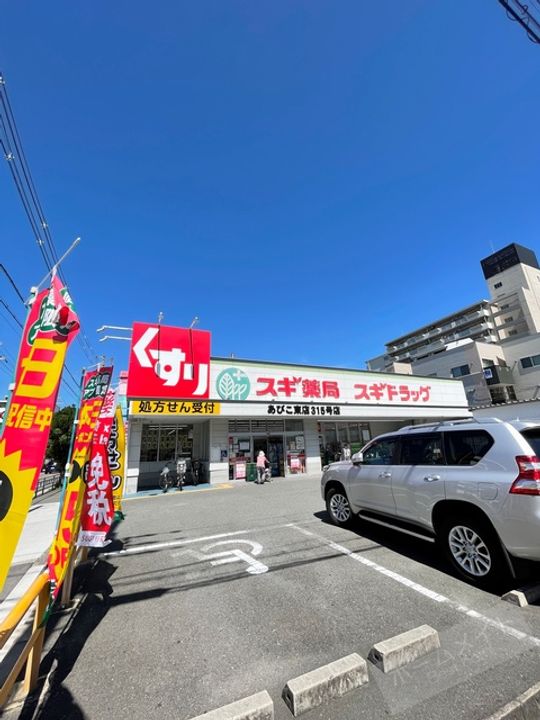 プラザアビコの周辺