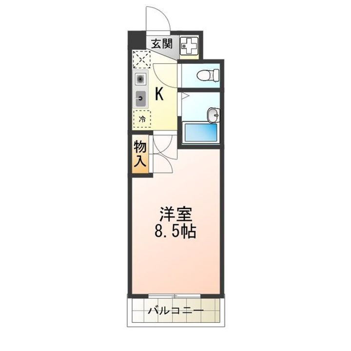 ランブラスあびこの間取り