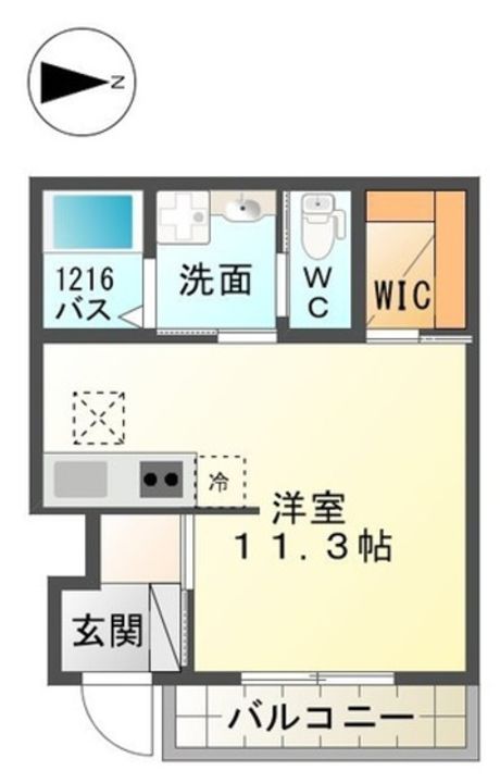 MONTE QUESTO102の間取り