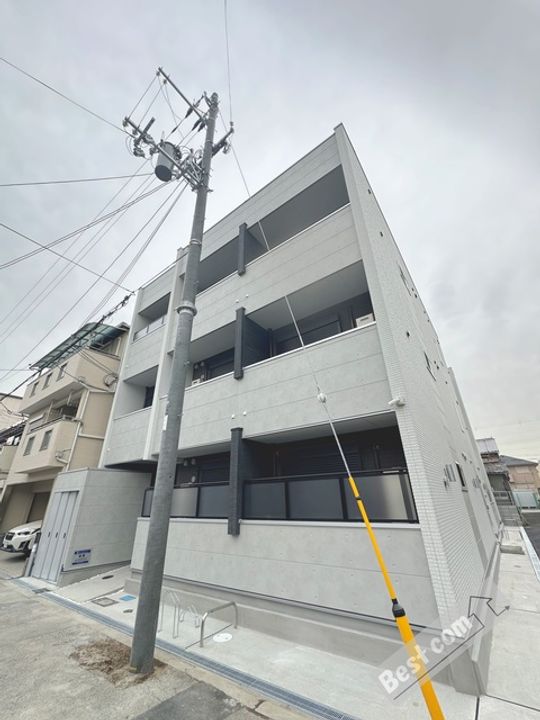 リアコート北田辺の外観