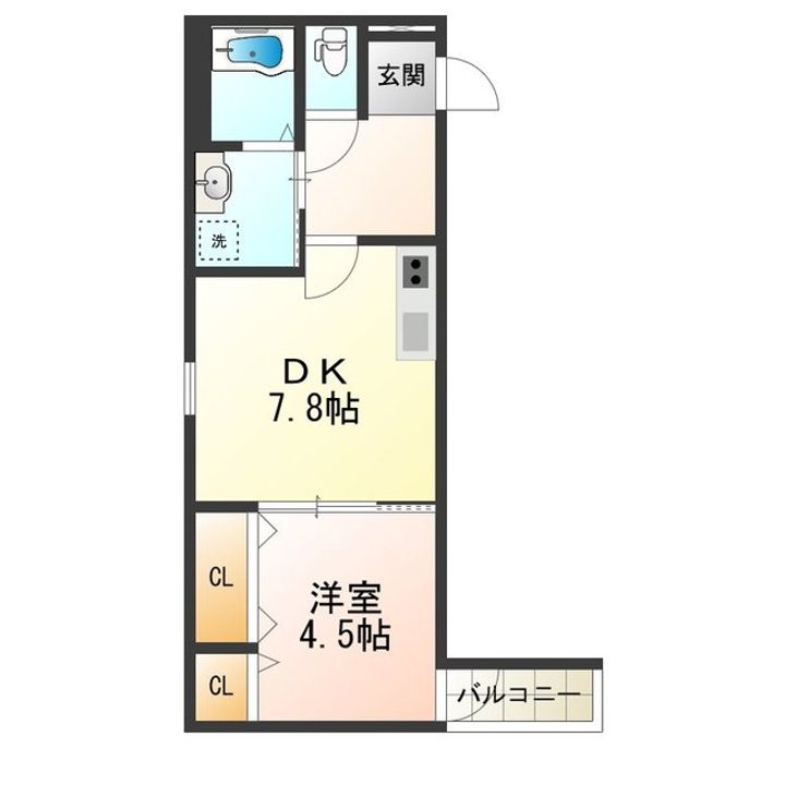 フジパレス アベリアの間取り