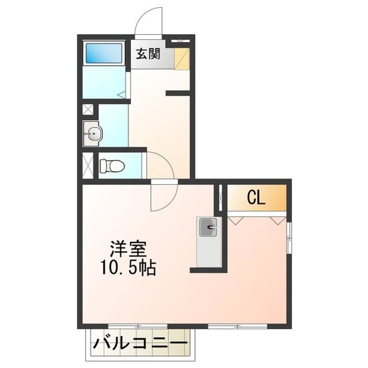 テイク・フィールドの間取り