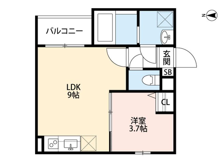 ラコントレ0103の間取り