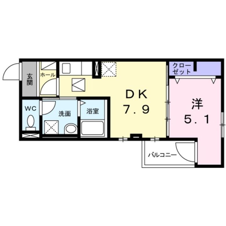 ウィン あんりゅうの間取り