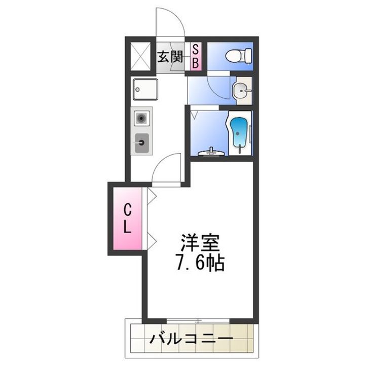 Mプラザ住吉公園弐番館の間取り
