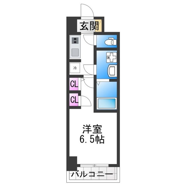 ES−Grande長居パークフロントの間取り