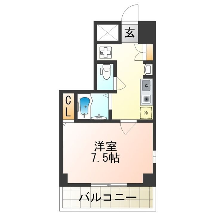 Mプラザ住吉公園弐番館の間取り