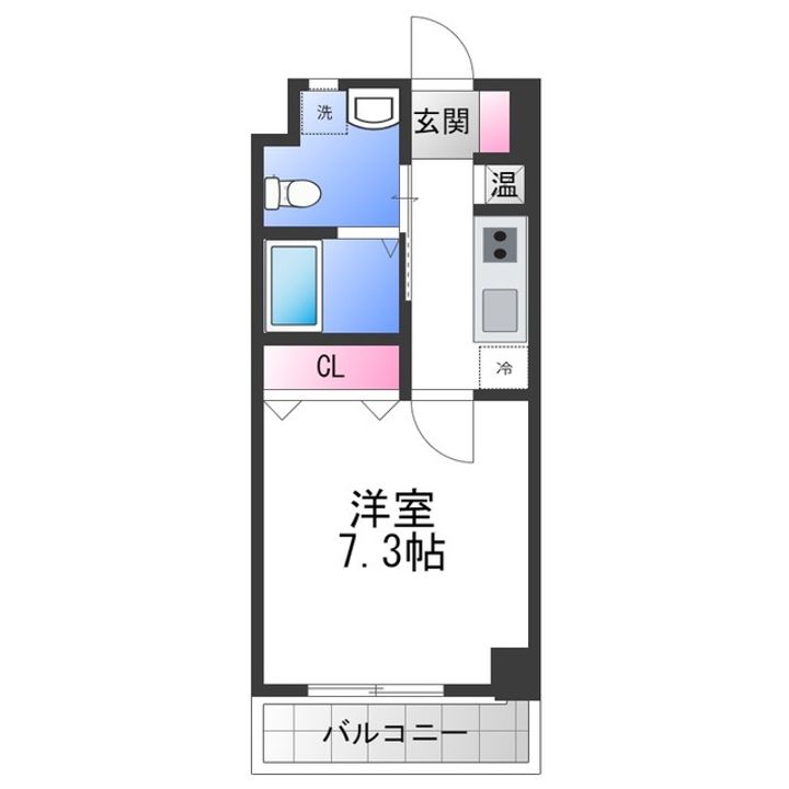 Ritz新今里の間取り