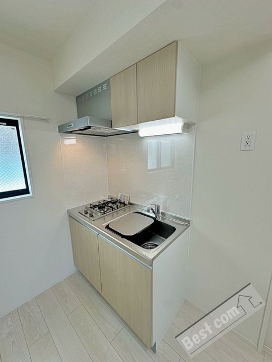 ハーモニーテラス中川東のキッチン