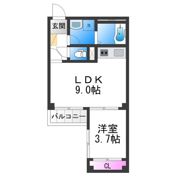 wiz Abenoの間取り