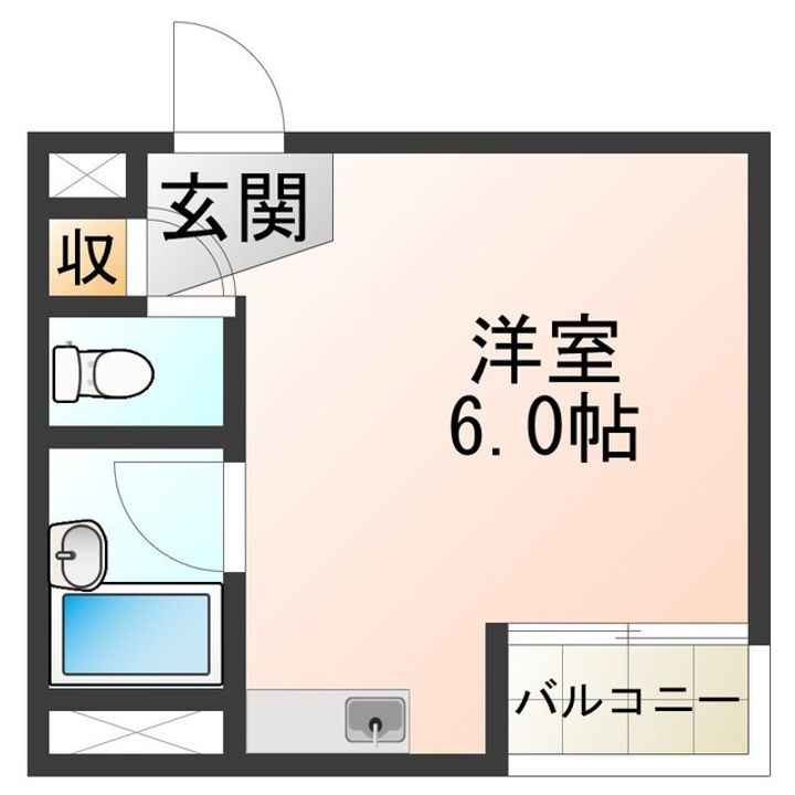 第六大朋マンションの間取り