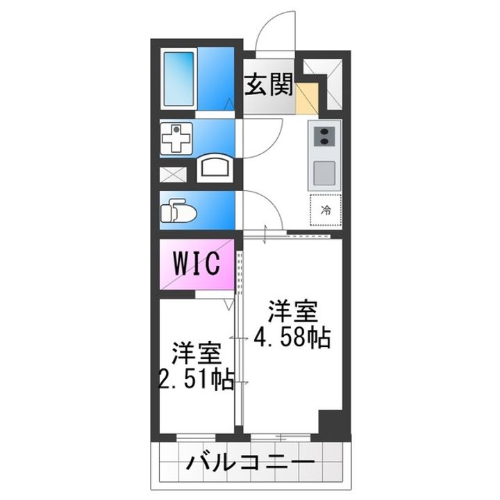 NU長居公園の間取り