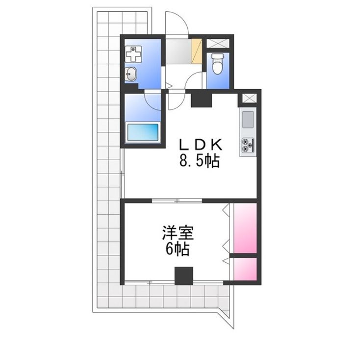 ラ・フォンテの間取り