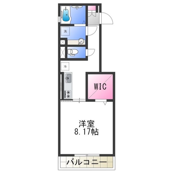 Contrailの間取り