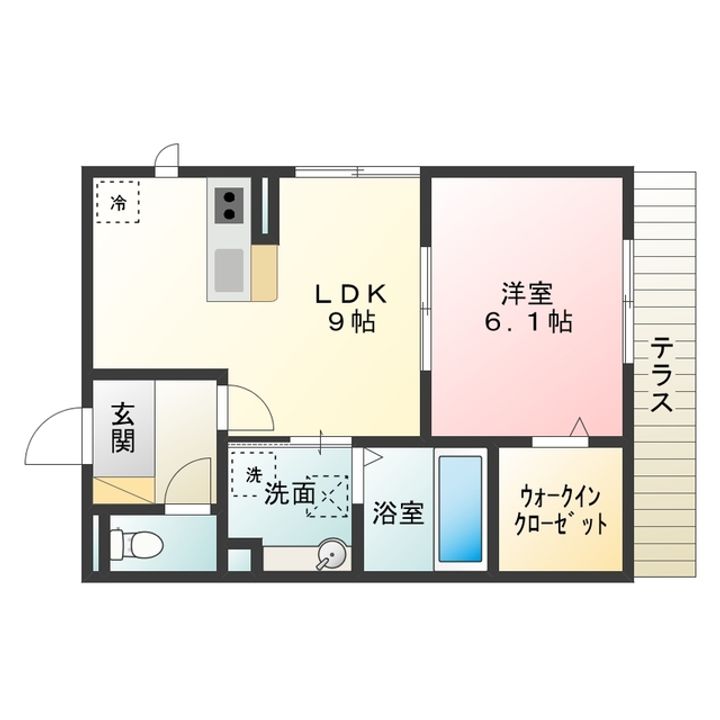 光陽館の間取り