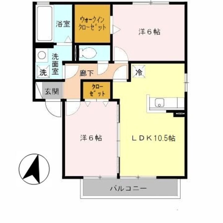 リッツハウス 壱番館の間取り